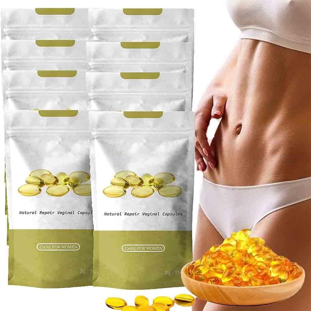 Instant Anti-Itch Detox Products, Capsulas, Firming Repair Pink and Tender Natural Capsules, Capsulas 8Bag