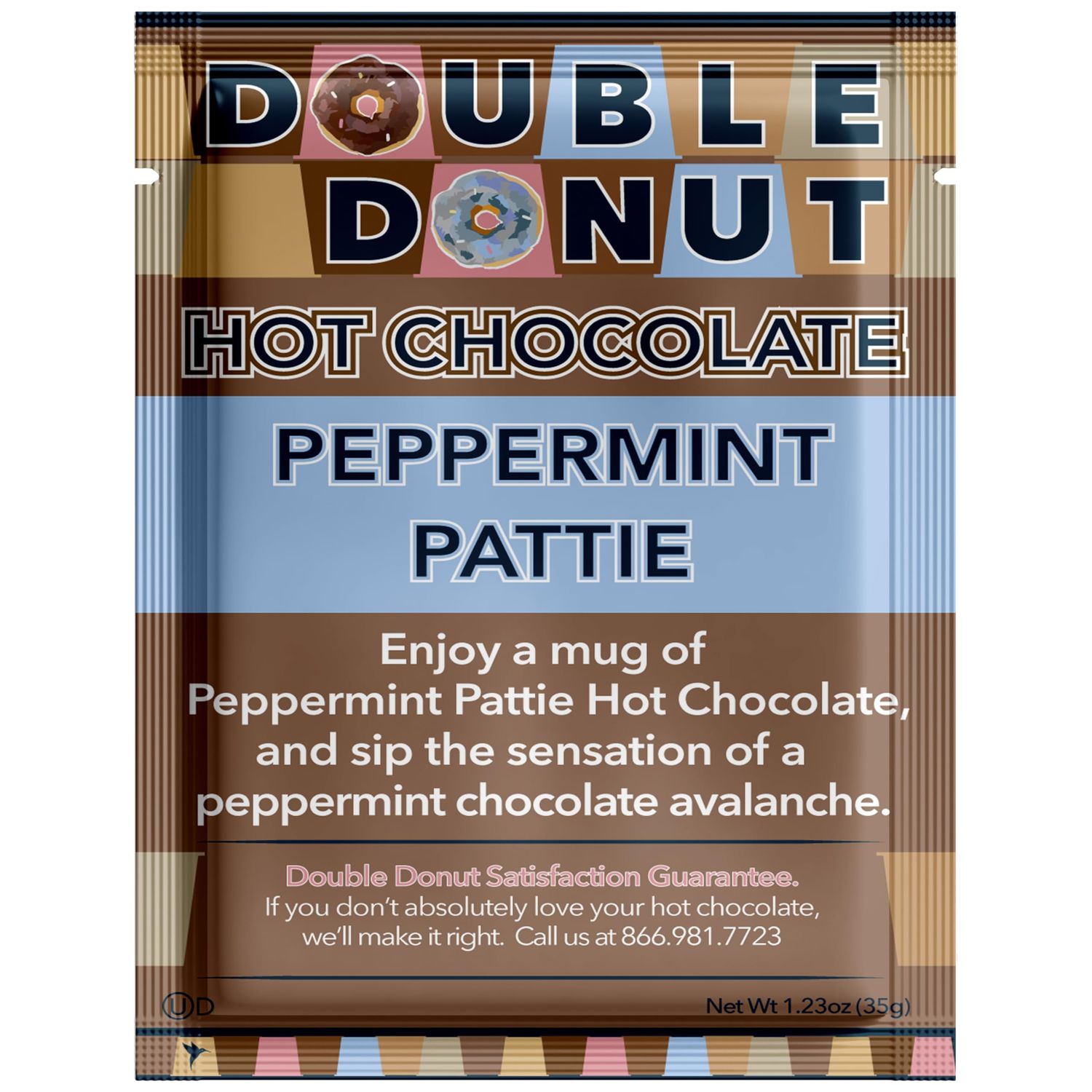 Double Donut Peppermint Patties Hot Chocolate 32 Count