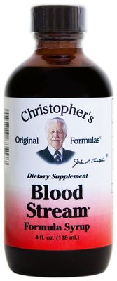 Dr. Christophers Bloodstream Cleanse Syrup Replaces Red Clover Combination - 4 oz - Liquid