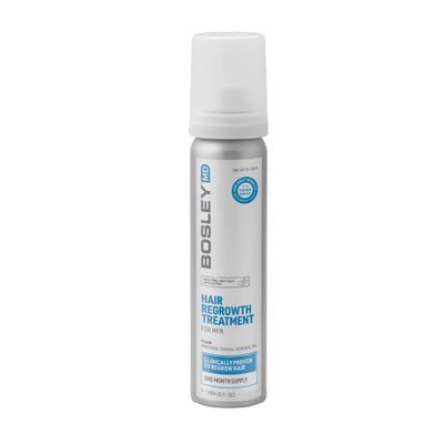 BosleyMD Minoxidil Foam, Extra Strength Thinning Treatment for Hair Loss and Hair Regrowth for Men, Women 5 Topical Solution, FoamMousse, 1-month supply, 2 oz.