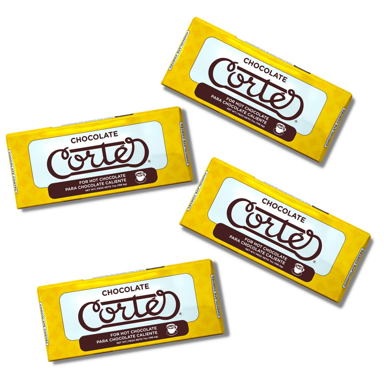 Cortes Sweet Chocolate for Hot Chocolate 7 Ounces 4 Pack Bundle 4 pack