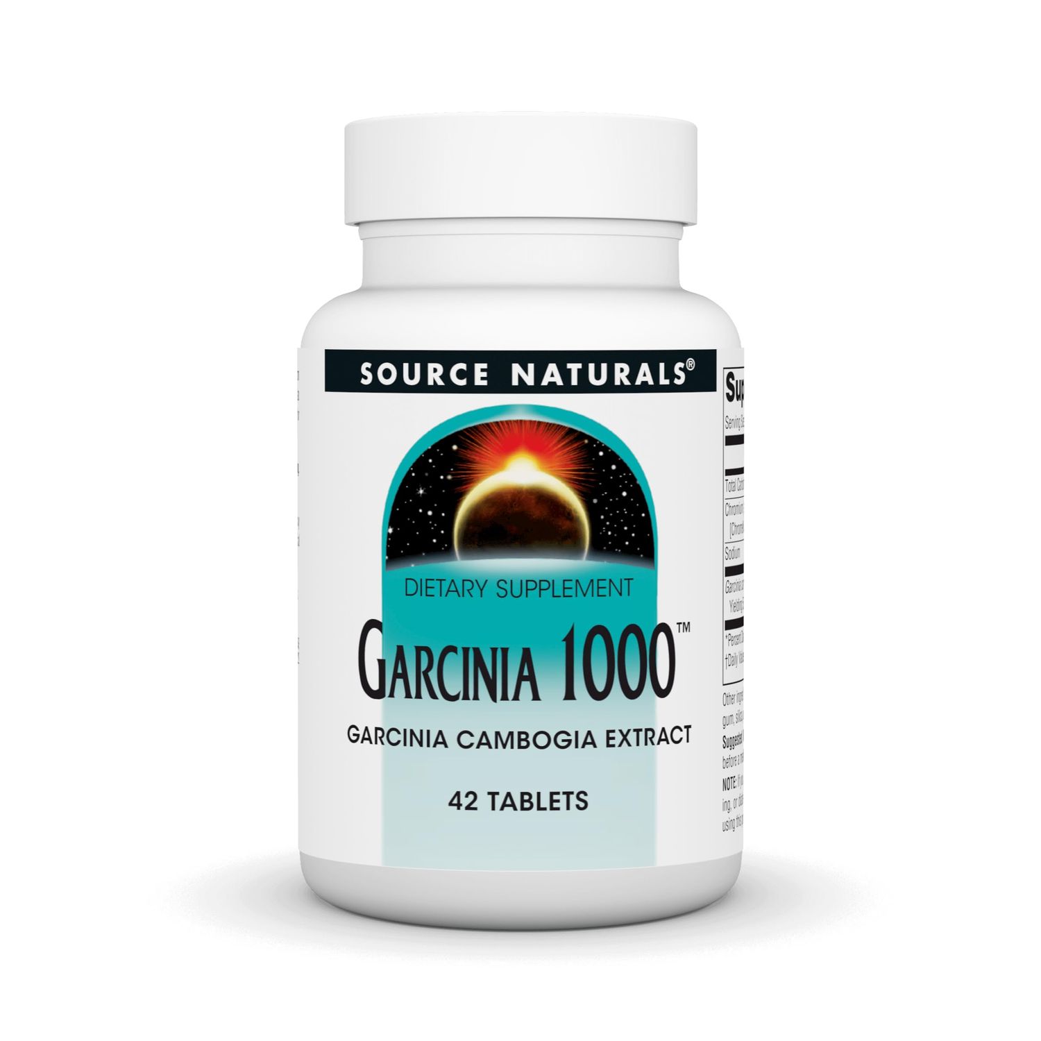 Source Naturals Garcinia Garcinia Cambogia Extract, 1,000 MG- 42 Tablets