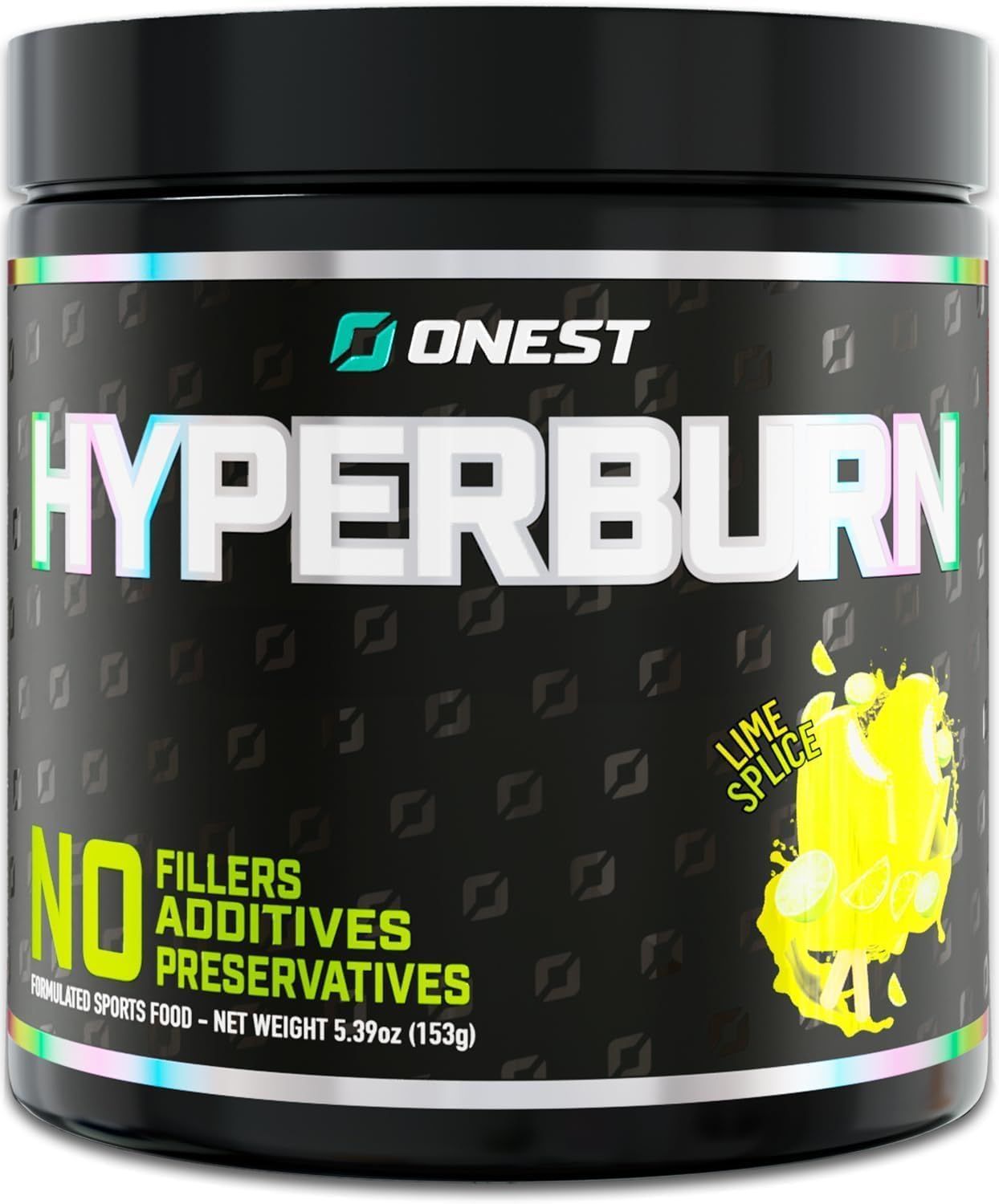 ONEST Hyperburn Thermogenic Powder - 153g 30 Servings Enhanced Energy Boost Performance Support Supplement, Sports Nutrition Powder