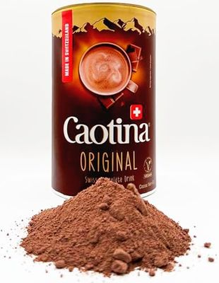Stapster Caotina Switzerland Classic Cocoa Drink with Premium Swiss Chocolate, 500g - Original
