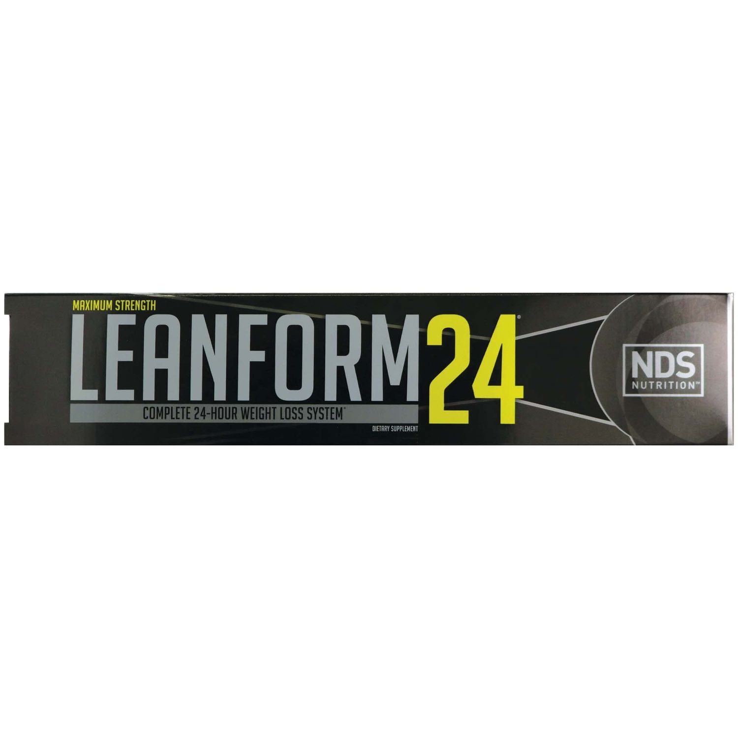 LeanForm24 NDS Nutrition Maximum Strength Weight Loss - Decrease Appetite and Energy Booster - Glutamine, L-Carnitine, and CLA LipoRush XT 60 Capsules, Censor 90 Softgels, and Slim-Tox 90 Capsules