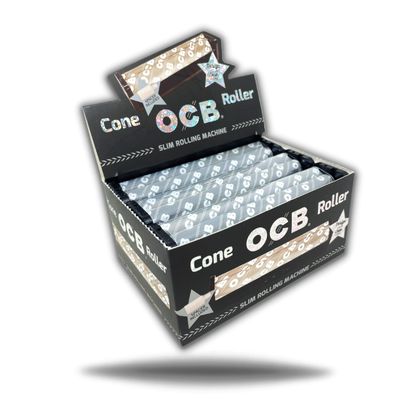 6pc Display - OCB Classic Cone Roller Machine - Slim 110mm