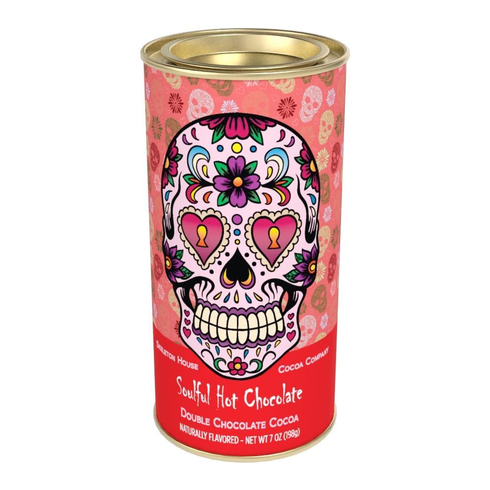 McStevens Skeleton House Hot Cocoa Mix, Red Soulful, 7 Ounce