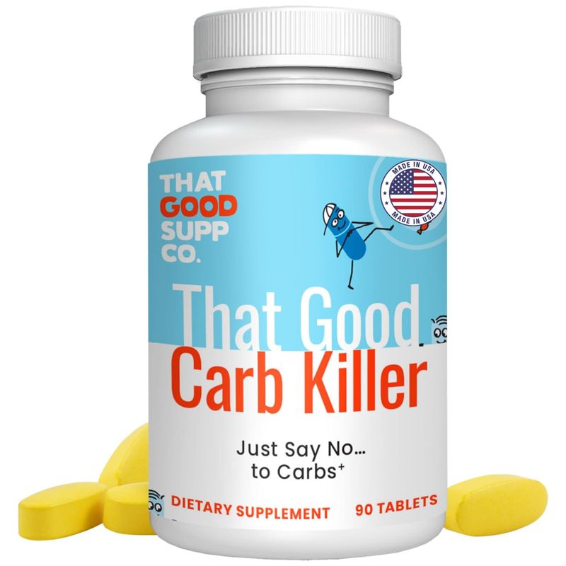 That Good Supp Co That Good Carb Killer - Carb Blocker Pills for Weight Maintenance Goals - Appetite Blocker, Kills Sugar Carb Craving - Safe Keto Friendly Formula - Made in USA