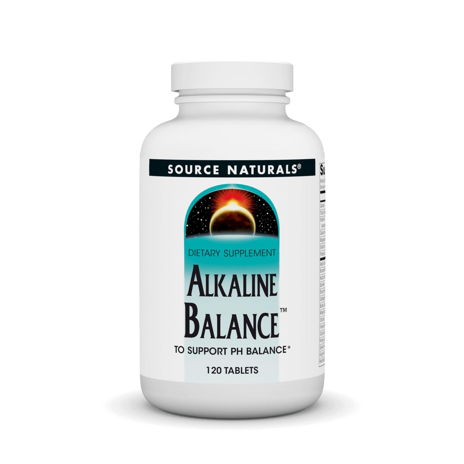 Source Naturals Alkaline Balance to Support PH Balance - 120 Tablets