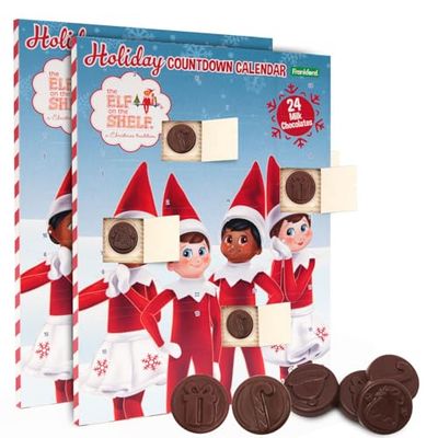KATIES KANDY KORNER Advent Calendar Milk Chocolate, Indulge in a Festive Candy Calendars for Adults and Kids with Gourmet Pieces Gift for Family Celebrations Pack of 2