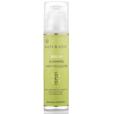 Naturativ Slimming Anti-Cellulite Balm Weight Loss Cream, Fat Remover, Fat Burning Cream Tummy, Abdomen, Waist, Legs, Arms 200 ml