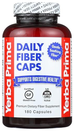 Yerba Prima Daily Fiber, 625mg, 180 Caplets