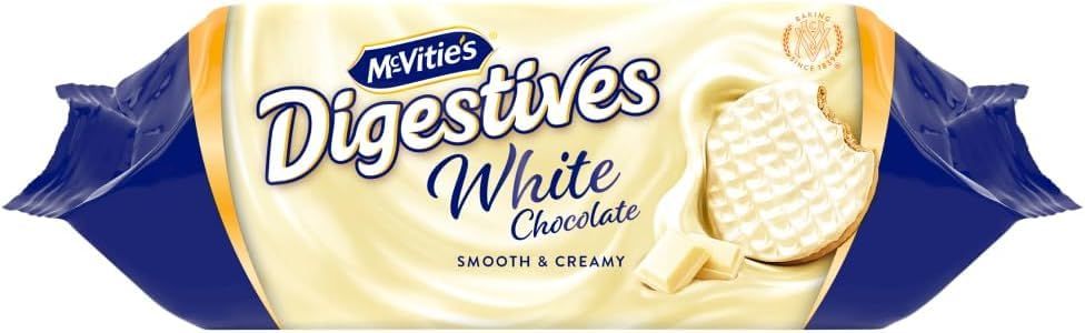McVities Digestives White Chocolate Cookies 232g