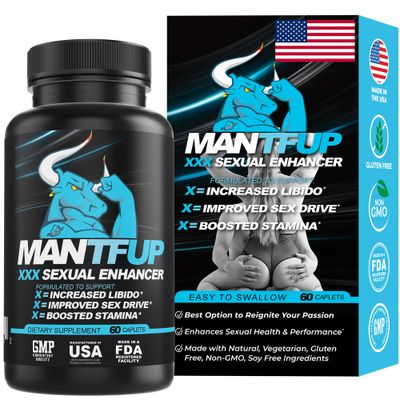 MANTFUP Daily Sexual Enhancer for Men Boost Libido, Testosterone, Pleasure Performance, Fast-Acting Enhancement Potenciadores de Testosterona