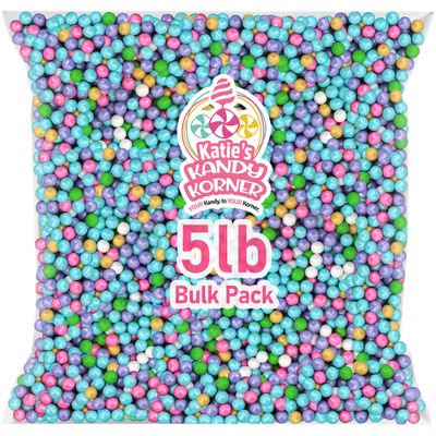 Easter Chocolate Candy, 5lb Pack of SixletsCandy Bulk, Ideal Easter Basket Fillers for Kids and Adults, Smooth and Crunchy Chocolate for Sharing, Perfect for Parties, Egg Hunts and Gift Bags