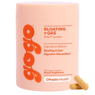 GOGO Bloating Gas Digestive Relief - Digestive Enzymes for Bloating Relief Water Retention Reduction - Gas Relief Supplements with Bromelain, Ginger Root, Milk Thistle - 30 Servings Pack of 1