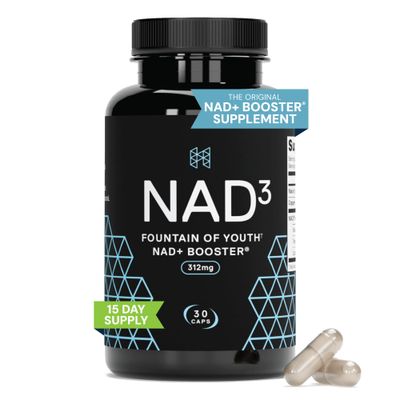HPN NAD Booster - Nicotinamide Riboside Alternative NAD3 for Men Women Anti Aging NRF2 Activator, 312 mg per Serving - Natural Energy Supplement for Longevity Cellular Health, 30 Veggie Pills