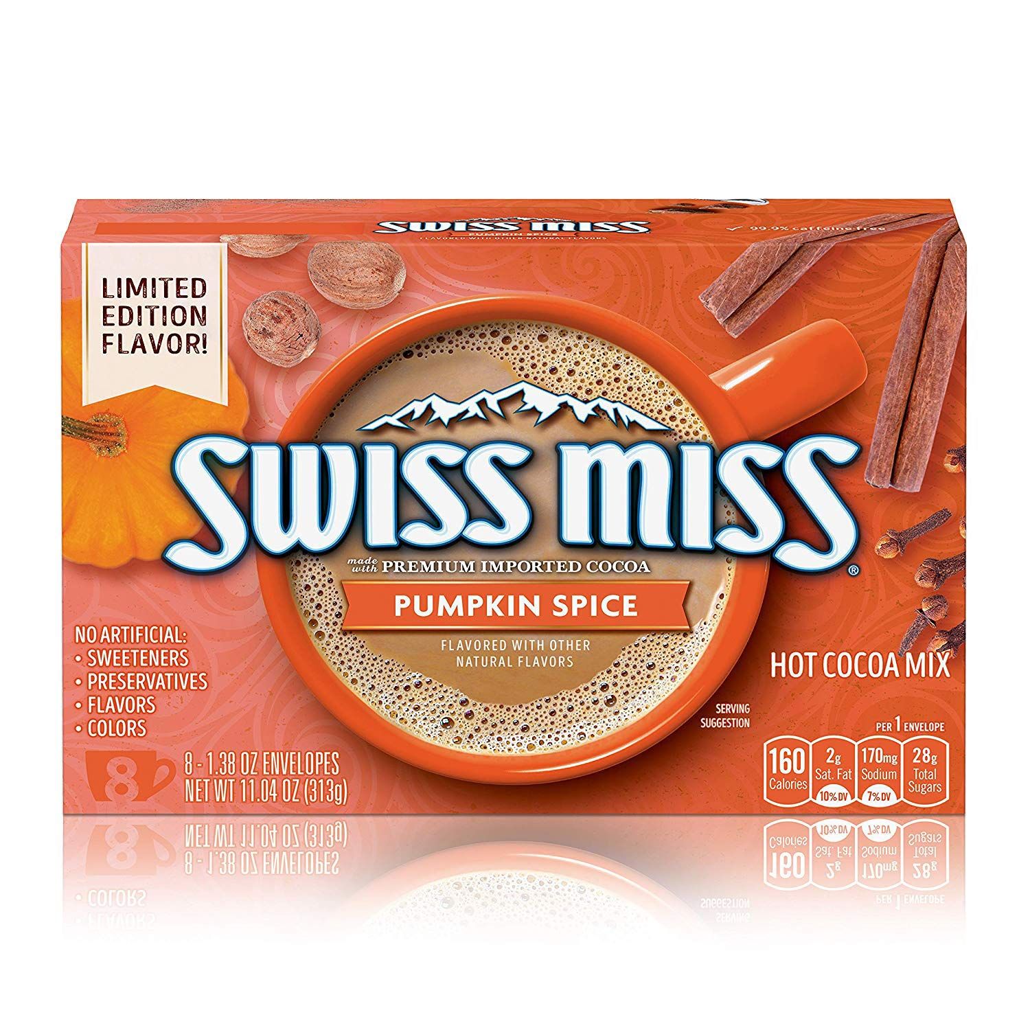 Swiss Miss Hot Cocoa Mix Pumpkin Spice, 11.04 Ounce