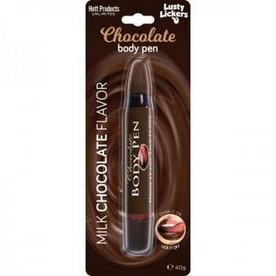 Generic Chocolate Body Pen Adult Novelties, 1 Count Pack of 1