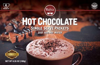 Cafe Tastle Single Serve Packets, Rich Hot Chocolate Mix, 6 Count