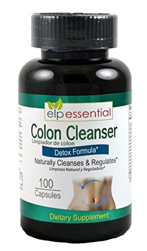 Colon Cleanser Detox Formula 100 Capsules Limpiador de Colon