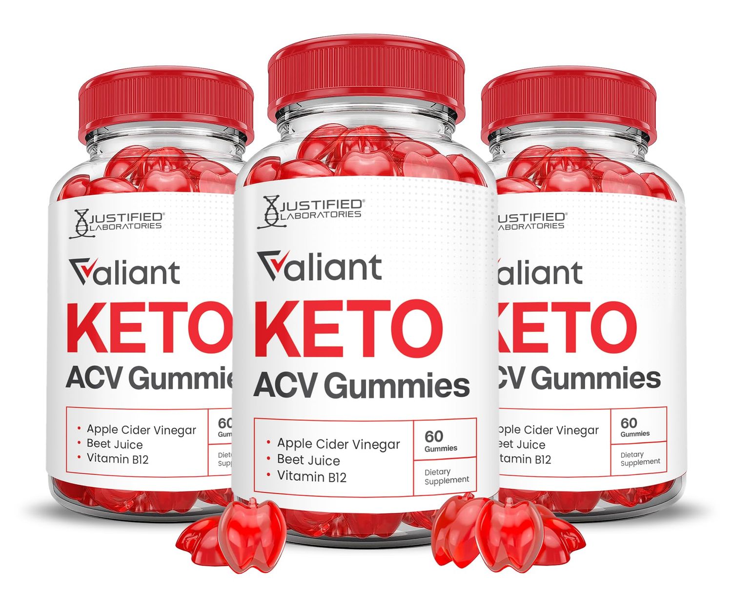 3 Pack Valiant Keto ACV Gummies Advanced Formula 1000MG Valant Keto Gummies Apple Cider Vinegar Formulated with Pomegranate Beet Juice Powder B12 Vegan Non GMO 180 Gummys