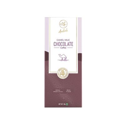 Aadvik Camel Milk Chocolate Coffee 70g 2.46 Oz Premium Quality 100 Natural Ingredients