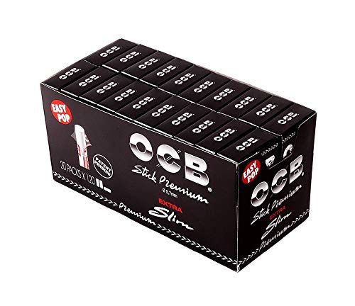 OCB Stick Premium Extra Slim 5.7mm Diameter 20 boxes x 120 Filters
