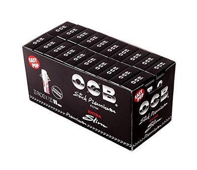 OCB Stick Premium Extra Slim 5.7mm Diameter 20 boxes x 120 Filters