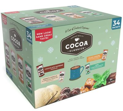 Hot Cocoa Mix Variety Pack 34 - Count