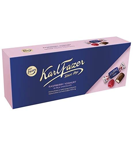 Fazer Karl Fazer Raspberry yoghurt Chocolate 1 Box of 270g