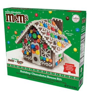 Cookies United MM Holiday Chocolate House Kit