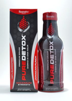 Detox Pure Neometrx Same-Day Maximum Strength Detox Drink, Jamaican Punch Flavor, 20 Fl Oz, 20 Fl Oz Pack of 1