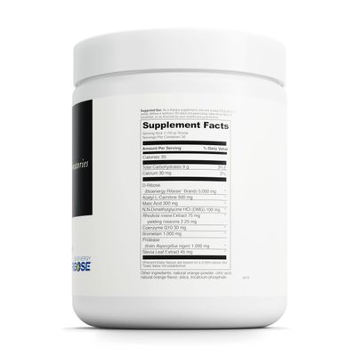 DAVINCI Labs Mito-Fuel with D-Ribose - Helps to Support Muscle Recovery Energy Levels with D-Ribose, CoQ10, L-Carnitine More - 300 Grams 30 Servings