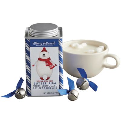 Harry David Butter Rum White Chocolate Cocoa, Holiday Drink, Gift Basket, Winter Warmer