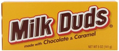 MILK DUDS Chocolate and Caramel Candy, 5 Ounc 2 COUNT