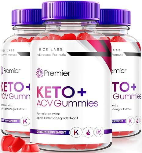 rize labs - Premier Keto ACV Gummies, Premier Extreme 2000mg Keto Gummies Advanced Weight Loss, Keto Plus ACV Gummies, All Natural Apple Cider Vinegar Supplement 180 Gummies