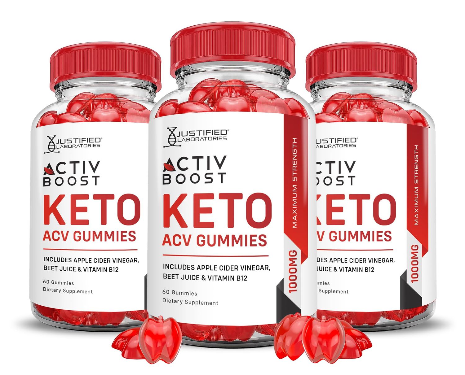 3 Pack Activboost Keto ACV Gummies Advanced Formula 1000MG Active Boost Keto Gummies Apple Cider Vinegar Activ Boost Formulated with Pomegranate Beet Juice Powder B12 Vegan Non GMO 180 Gummys