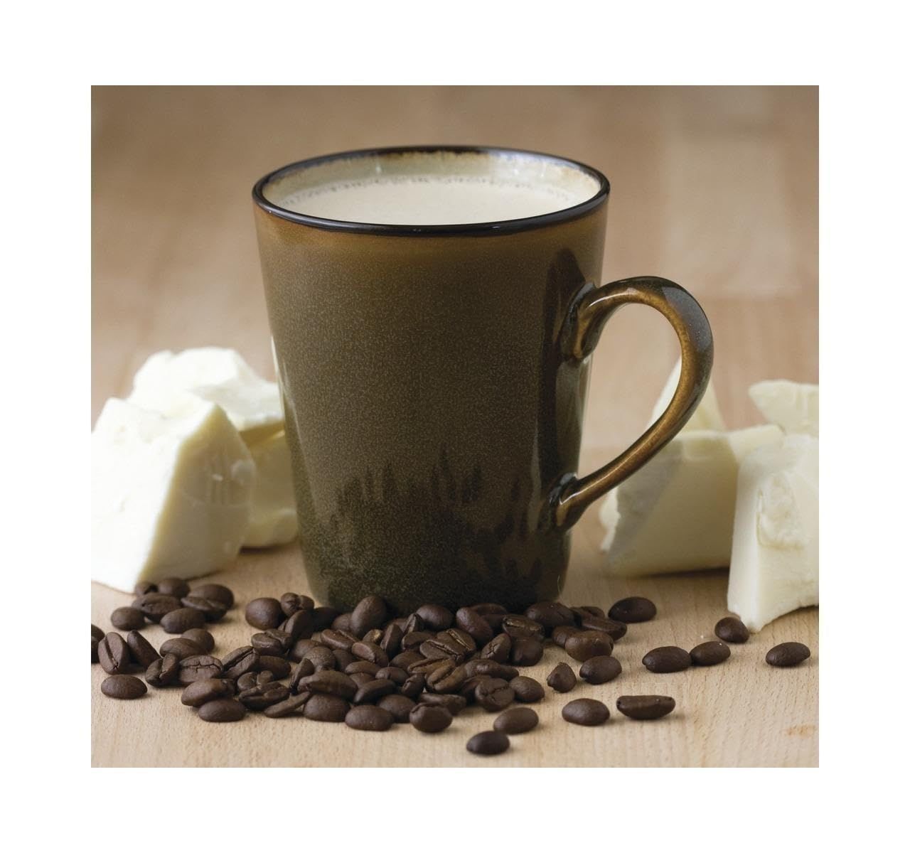YANKEETRADERS White Chocolate Cappuccino Mix, Premium Coffee Beverage, 16 Oz Bag