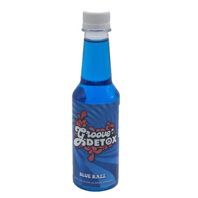 Groove Detox Blue Raspberry Supplement, Body Cleanse, Supports Liver Function, Aids Digestion, Boosts Energy