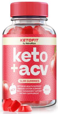 NutraRize Ketofit Keto ACV Gummies - for Advanced Weight Loss, Advanced Formula Supplement, Keto Fit Gomitas Reviews 60 Gummies