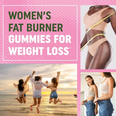 Women s Fat Burner Gummies for Weight Loss Green Tea, Green Coffee Bean, Garcinia Cambogia Ketones Fat Burners for Women Weight Loss Gummies Green Tea Fat Burner Supplements 60 Count