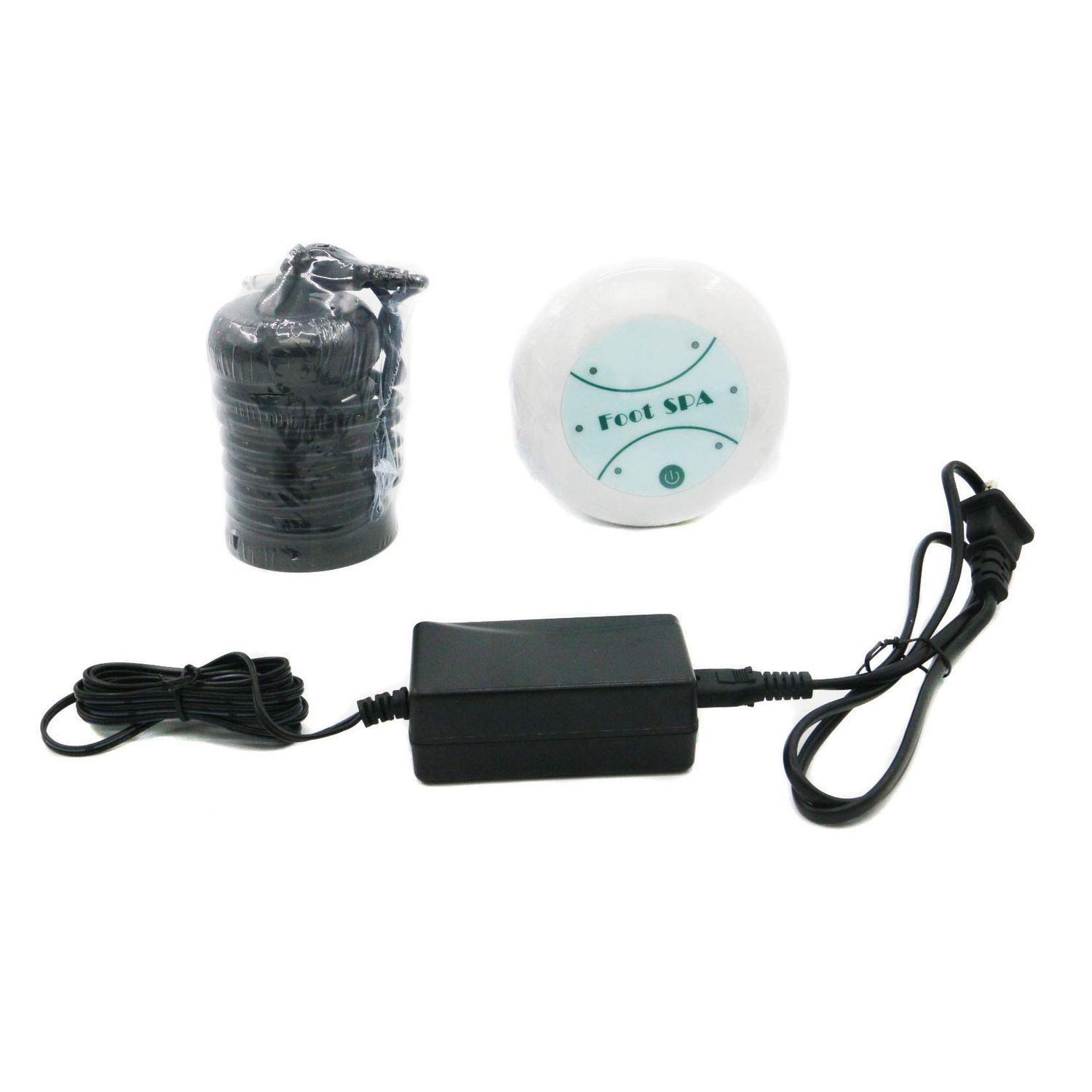 Saweyona 1 Set Mini Detox Machine Cell Machine Ionic Cleanse Ionic Detox Foot Spa Foot Bath Aqua Foot Bath Massage Detox Foot Bath 802FS with Black Array