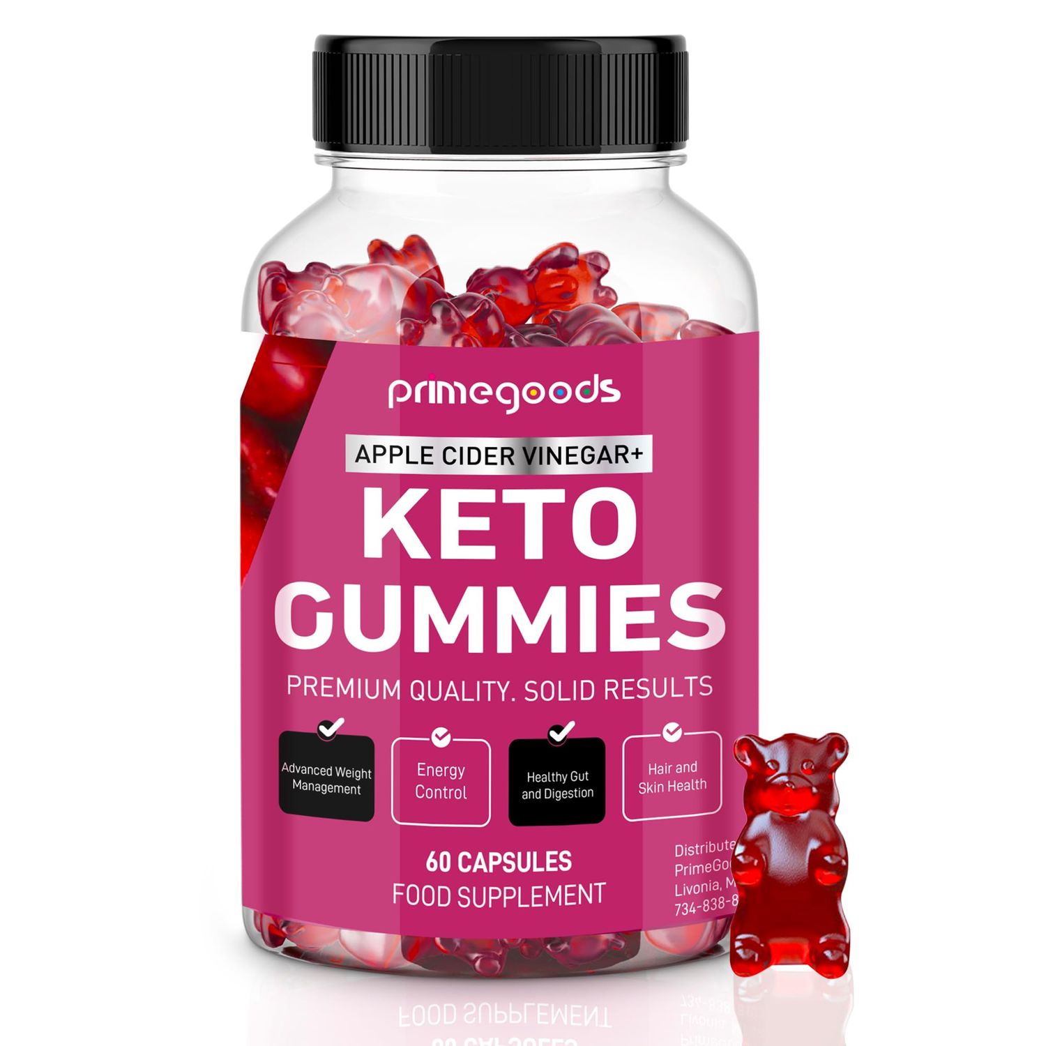 Keto ACV Gummies Advanced Weight Loss Formula-Apple Cider Vinegar gummies-1000mg avc with Vitamins B12 B6- Weight Loss Gummies for Women and Men-Energy-Digestion-Natural-Pomegranite-Beetroot