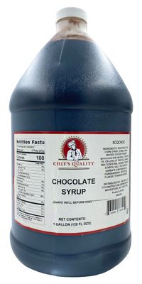 Chefs Quality - Chocolate Syrup - gallon