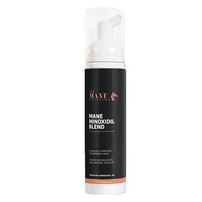The Mane Minoxidil Blend Foam 5: Made For Hair Growth Anti Hair Loss Treatment Regrowth Serum- 2 Fl Oz
