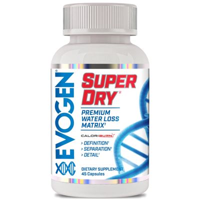 Evogen Super Dry - Premium Water Loss Matrix for Muscle Definition Natural Diuretic Water Pills Supplement Supporting Water Weight Loss, Reduced Water Retention, Bloating Relief 45 Capsules