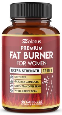 Premium Weight Loss Pills for Women, 2 Months Supply, The Best Belly Fat Burners for Women and Men, Metabolism Booster, Energy Pills, Highest Potency with Green Tea Extract 98