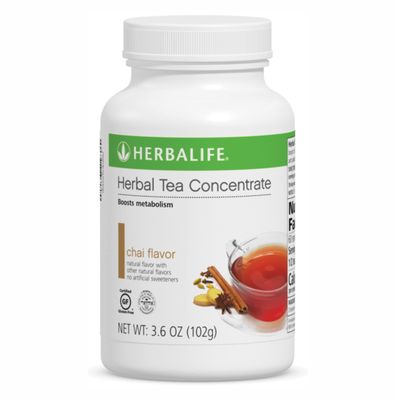 Herbalife Herbal Tea Concentrate Chai with non-GM Ingredient, 3.6 OZ 102g