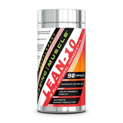 Amazing Muscle Lean 10 Burner - 90 Capsules - 30 Servings - Helps to Preserve Muscle Tissue - Provides Metabolism Energy Support